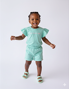 Conjunto Infantil Menina Kely Ket Tamanho 6 Verão