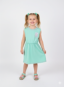 Vestido Infantil Menina Kely Ket Tamanho 4 Verão