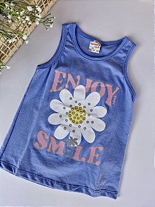 Blusa Infantil Menina Brandili Tamanho 4-6 Verão