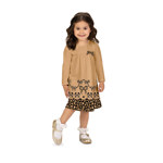 Vestido Infantil Menina Laço Milon