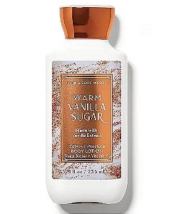 Loção Hidratante Corporal Warm Vanilla Sugar Bath & Body Works 236ml