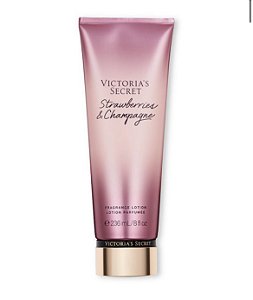 Hidratante Corporal Strawberry & Champagne Victoria's Secret 236ml #importado