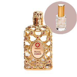 Decant Royal Amber EDP - Orientica #importado