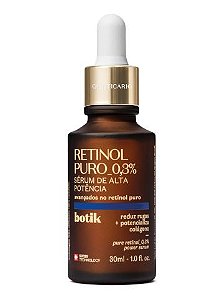 Sérum Facial de Alta Potência Botik Retinol Puro 30ml #progressiva