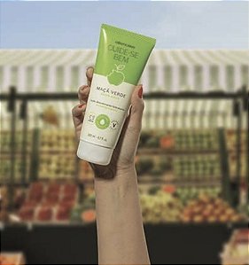 Loção Desodorante Hidratante Cuide-se Bem Feira Maçã Verde 200ml #progressiva