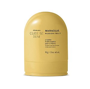 Creme Hidratante para Mãos Cuide-se Bem Feira Maracujá 45g #feira