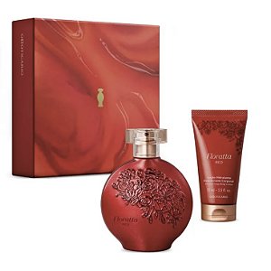 Kit Presente Floratta Red (2 itens) #progressiva