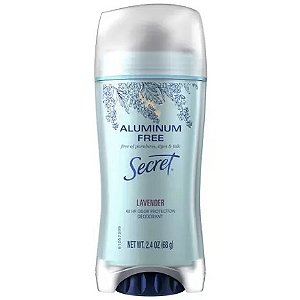 Desodorante Secret Free Aluninium Real Lavender