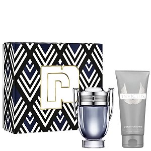 Conjunto Invictus Paco Rabanne - Eau de Toilette 50ml + Gel de Banho 100ml #progressiva