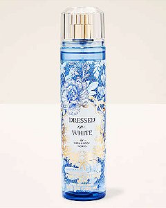 Body Splash Dressed in White Bath & Body Works 236ml #progressiva