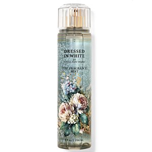 Body Splash Dressed in White Bath & Body Works 236ml #progressiva