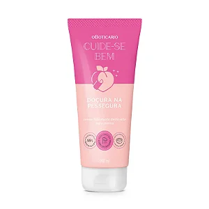 Creme Hidratante Deslizante Para Lâmina Cuide-se Bem Doçura na Pessegura 200ml #progressiva