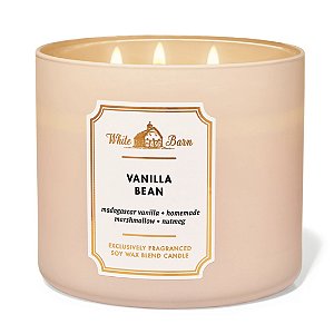 Vela Aromática 3 Pavios Vanilla Bean Bath & Body Works