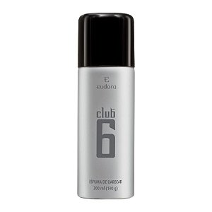 Espuma de Barbear Club 6 200ml #progressiva