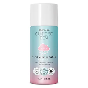 Óleo Hidratante Corporal Cuide-se Bem Nuvem de Alegria 110ml #progressiva
