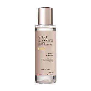 Solução Desincrustante Ácido Glicólico Botik 200ml #progressiva