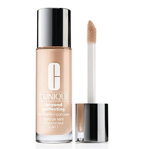 Base + Corretivo de Alta Cobertura Beyond Perfecting CN28 Ivory Clinique #progressiva