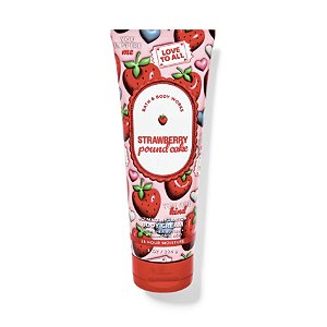 Creme Hidratante Strawberry Pound Cake Bath & Body Works 236ml #importado #progressiva