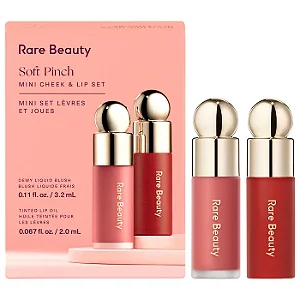 Rare Beauty by Selena Gomez Mini Soft Pinch Liquid Blush and Lip Oil Set #progressiva