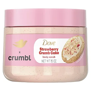 Dove Crumbl Strawberry Crumb Cake Esfoliante Corporal #progressiva
