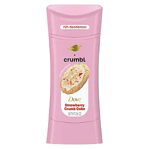 Dove Crumbl Strawberry Crumb Cake Desodorante Stick Aluminium Free #eua