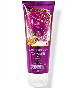 Creme Hidratante Corporal Winterberry Wonder Bath & Body Works 236ml #importado #progressiva
