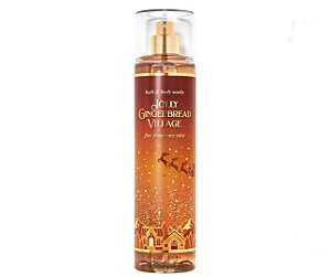 Body Splash Jolly Gingerbread Village Bath & Body Works 236ml #importado #progressiva