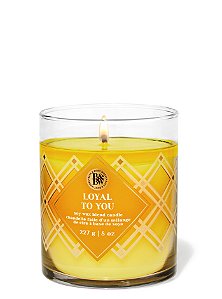 Vela Aromática 1 Pavio Loyal to You Bath & Body Works #importado #progressiva