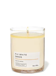 Vela Aromática 1 Pavio Fiji White Sands Bath & Body Works #progressiva