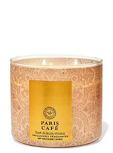 Vela 3 Pavios  Paris Café Bath & Body Works #progressiva