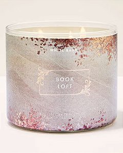 Vela 3 Pavios Book Loft Bath & Body Works #progressiva