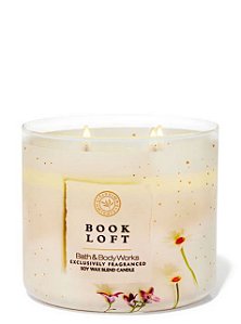 Vela 3 Pavios Book Loft Bath & Body Works #progressiva