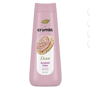 Dove Crumbl Confetti Cake Sabonete Liquido 592ml #progressiva