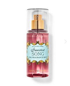 Miniatura Body Splash Sweetest Song Bath & Body Works 75ml #importado