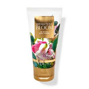 Miniatura Hidratante Brightest Bloom Bath & Body Works 70g #importado
