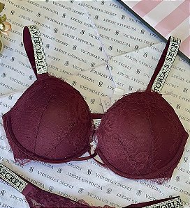 Sutiã Renda Vermelho Very Sexy Victoria’s Secret