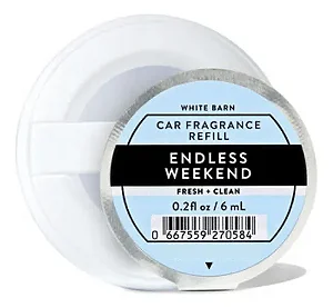 Refil Aromatizando Para O Carro Champagne Toast Bath & Body Works.
