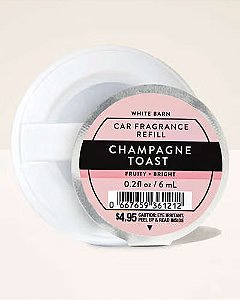 Refil Aromatizando Para O Carro Champagne Toast Bath & Body Works.