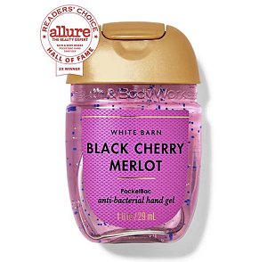 Álcool em Gel Para Mãos Black Cherry Merlot Bath & Body Works 29ml