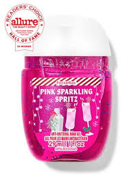 Álcool em Gel Para Mãos Pink Sparling Spritz Bath & Body Works 29ml #Natal