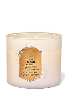 Vela Aromática 3 pavio ‘Tis The Season Bath & Body Works #Natal
