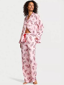 Pijama de Cetim Edição Natalina Victoria’s Secret