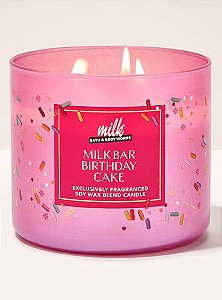 Vela Aromática 3 Pavios Milk Bar Bath & Body Works