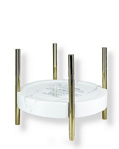 Porta Vela 3 Pavios em Pedra BATH & Body Works