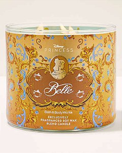 Vela Aromática 3 pavio Bella Bath & Body Works #princesas
