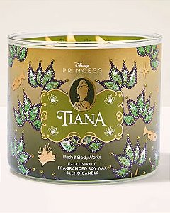 Vela Aromática 3 Pavios Tiana Corporal Bath & Body Works #princesas