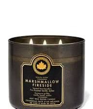 Vela Aromática 3 Pavios Marshmallow Fireside Bath & Body Works