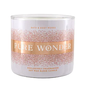 Vela Aromática 3 pavios Pure Wonder Bath & Body Works