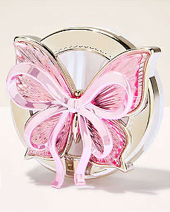 Suporte Aromatizador de Carros Borboleta Metalica Bath & Body Works