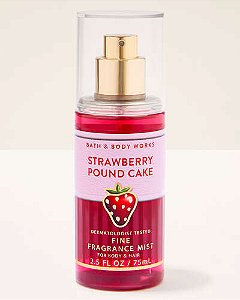 Miniatura Body Splash Strawberry Pound Cake Bath & Body Works